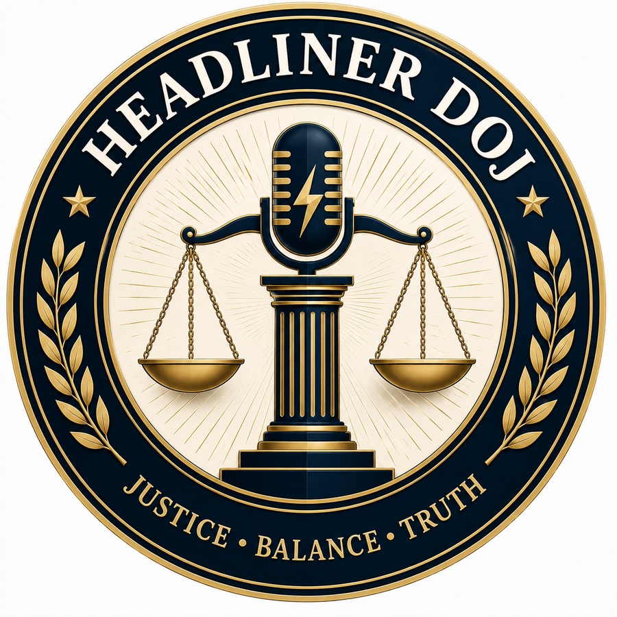 Headliner Department of Justice seal